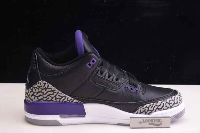 Black Air Retro Court CT8532-050 Purple 3 Jordan 0910